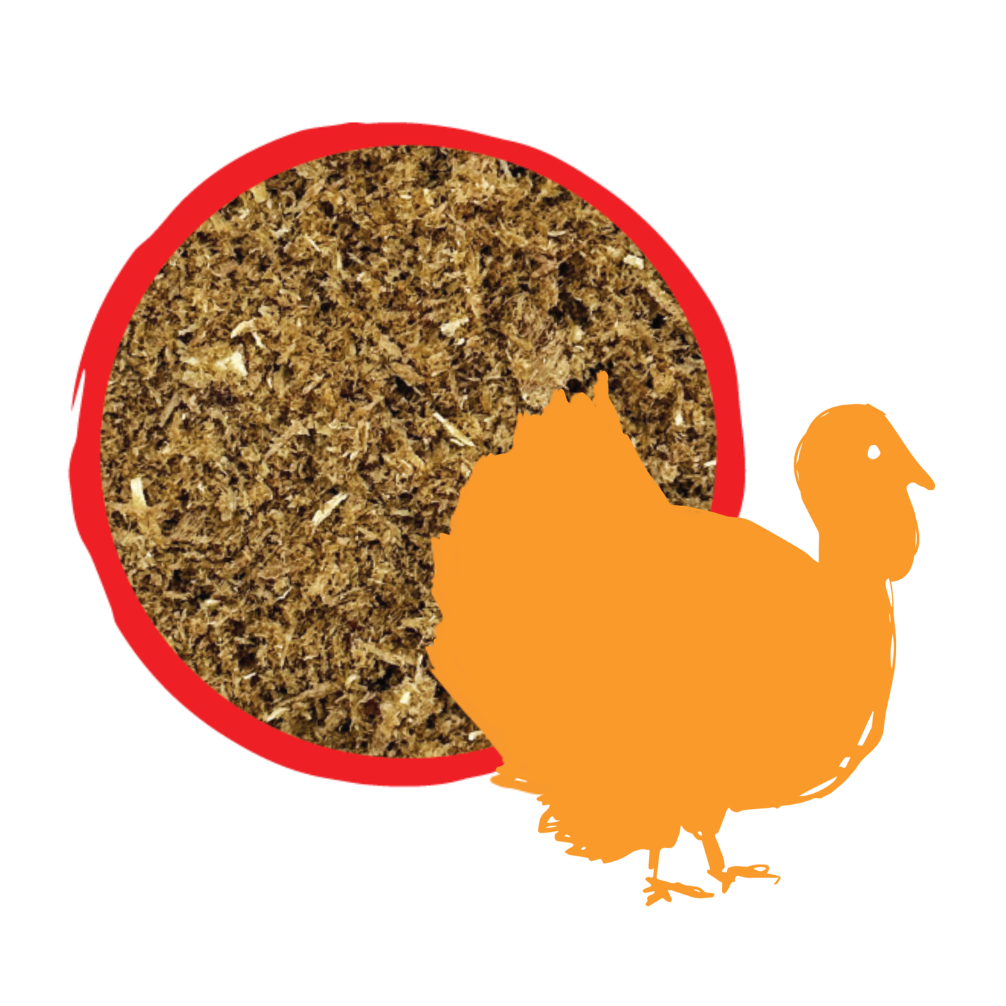 Turkey heart meal topper product for cats and dogs