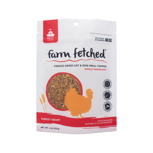 Turkey Heart meal topper package front