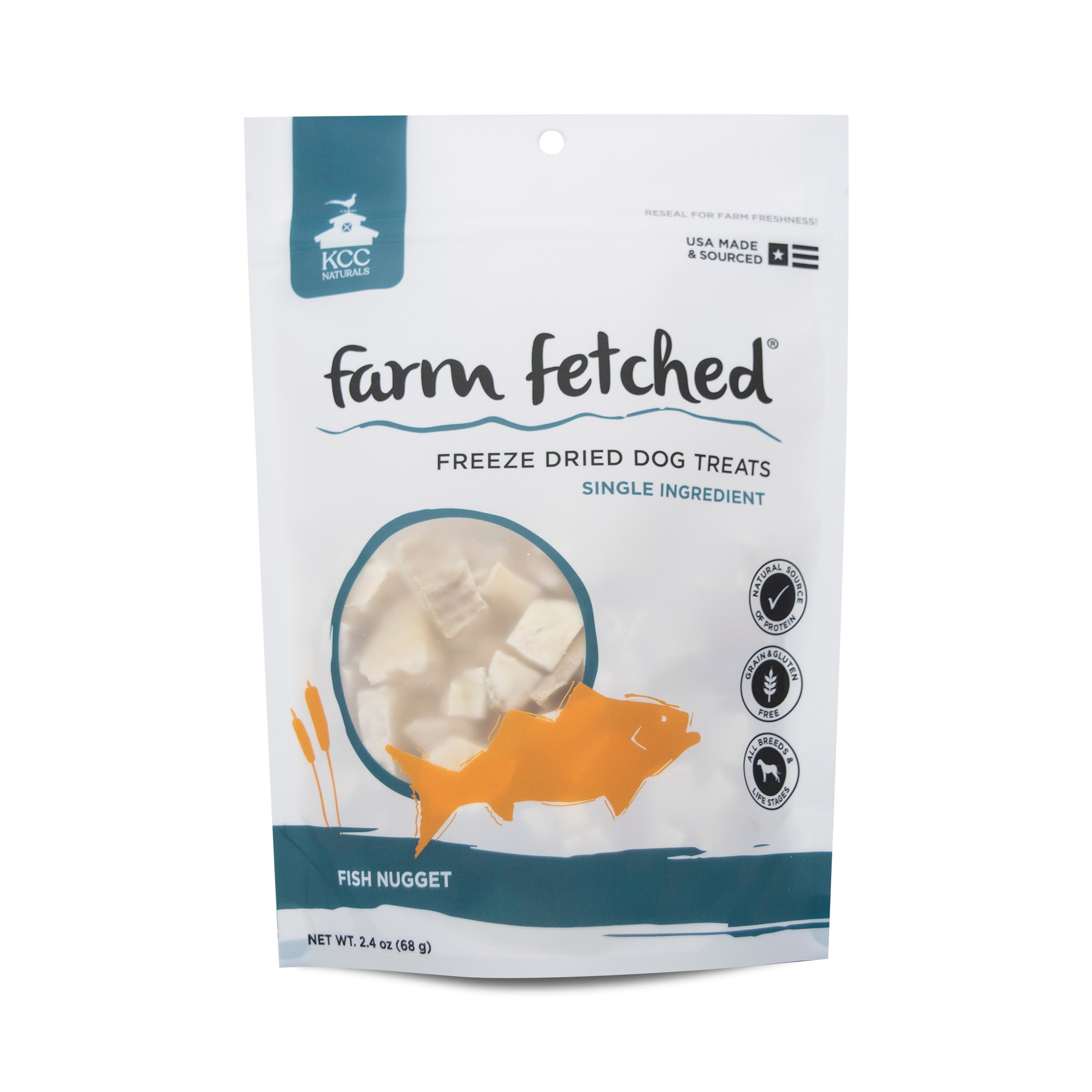 Freeze dried shop fish dog treats